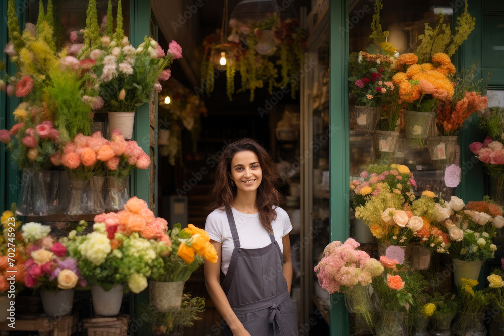 Flower Maven at Her Charming Shop