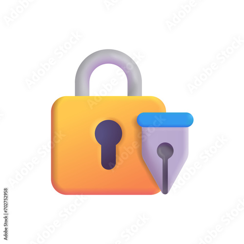 Locked with Pen