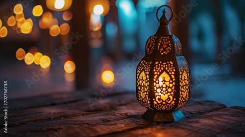 Fawanis. Stunning Ramadan candle lantern. photo