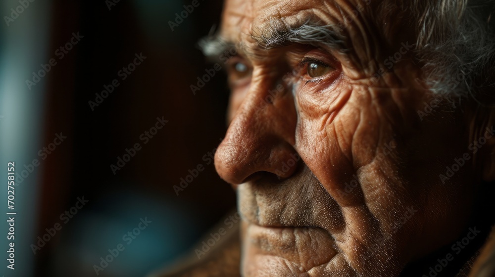 Portrait of an old Arabic man Portrait of an old Arabic man