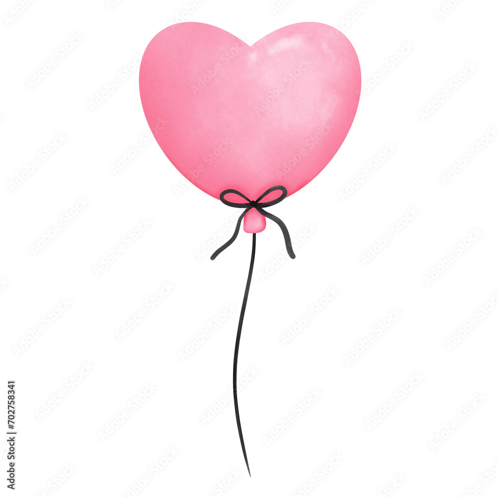 heart shaped balloon pink color heart shaped balloon pink color