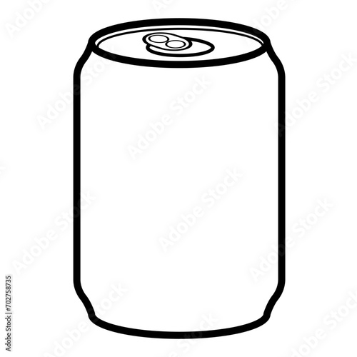 can of soda