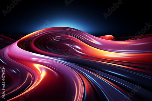 Abstract panoramic background