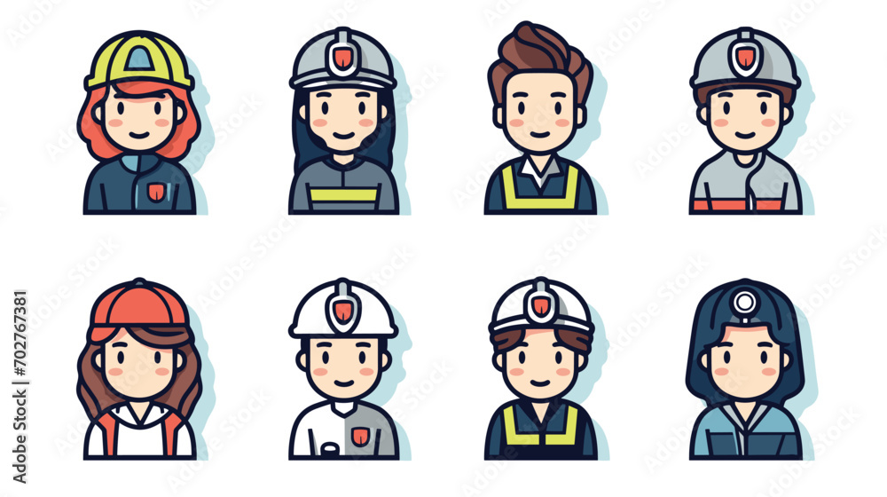 ector illustrations of individuals in various professions, such as healthcare workers, educators, firefighters, and more. ector illustrations of individuals in various professions, such as healthcare workers, educators, firefighters, and more.
