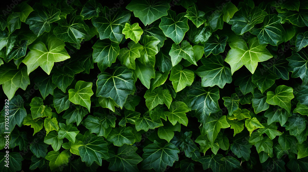 Obraz premium Verdant Ivy Wall Bringing Natural Elegance to Urban Spaces