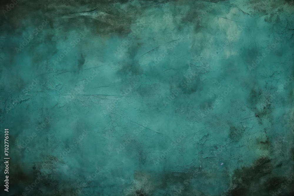  a painting of a blue and green background with a black border on the bottom right side of the image and a black border on the bottom right side of the image.