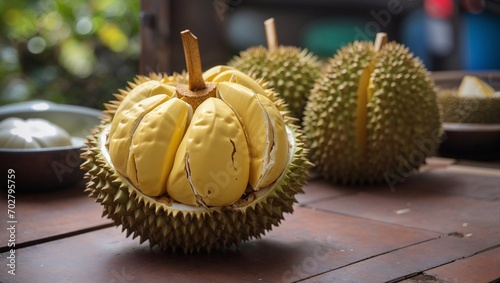 A durian king of fruits