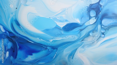 elegant fluid art with soft blue tones - perfect for decorative backgrounds, modern art projects, and calming visual aesthetics