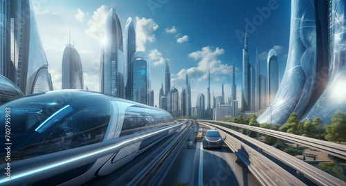 Metropolis Transformation  Green Energy and Smart Mobility in Urban Design