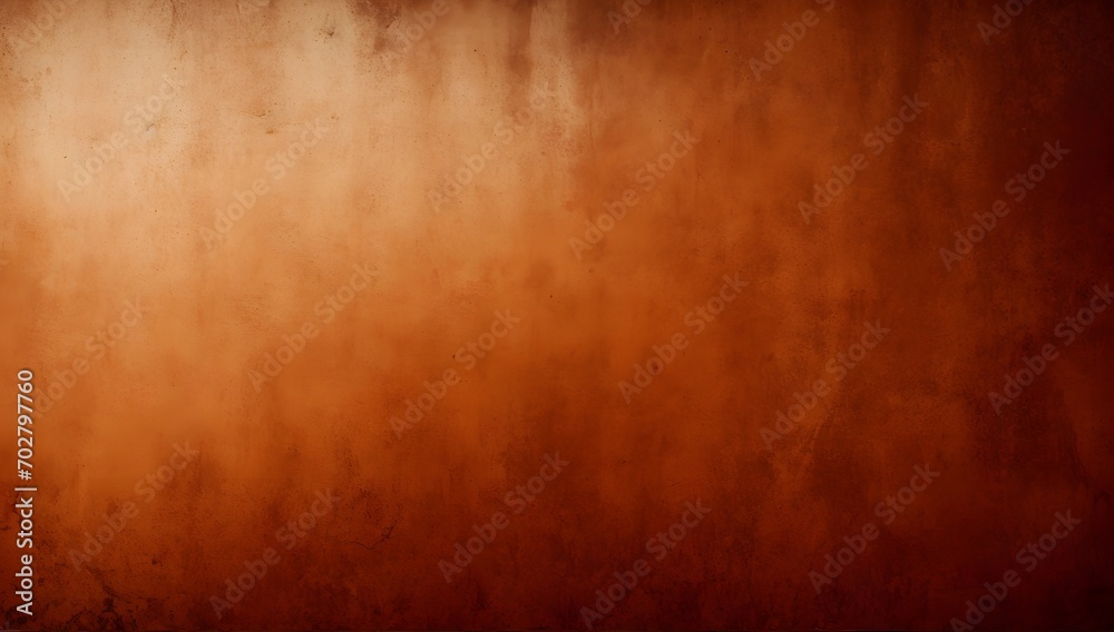 Grunge Wall or Old Paper Surface Background. Rough Brown Wall Texture Backdrop.