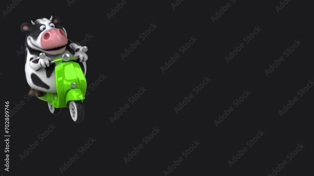 Fun 3D cartoon cow (with alpha channel included) Fun 3D cartoon cow (with alpha channel included)