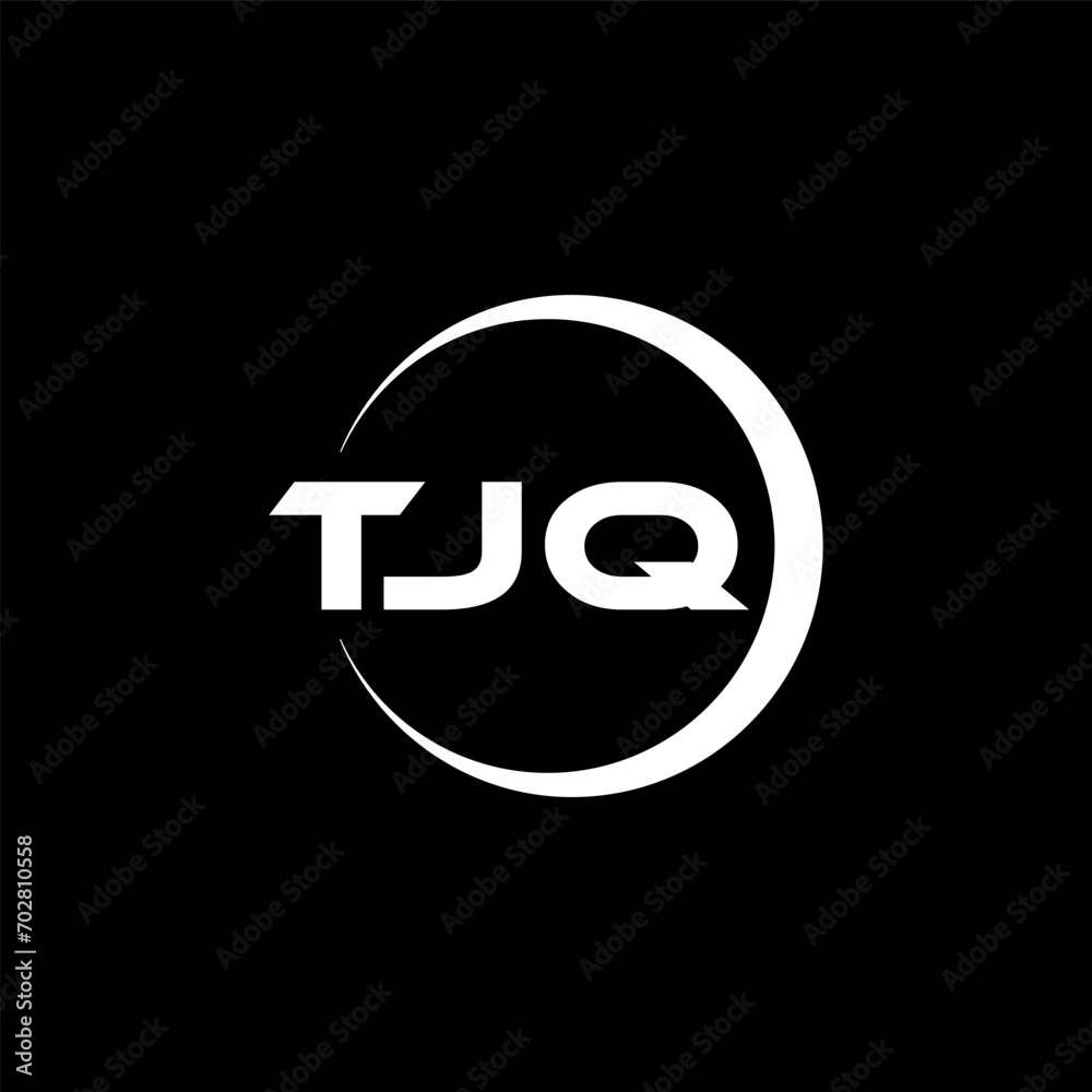 TJQ letter logo design with black background in illustrator, cube logo, vector logo, modern alphabet font overlap style. calligraphy designs for logo, Poster, Invitation, etc. TJQ letter logo design with black background in illustrator, cube logo, vector logo, modern alphabet font overlap style. calligraphy designs for logo, Poster, Invitation, etc.