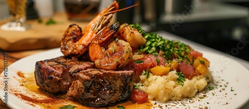 Decadent surf and turf with homemade flair