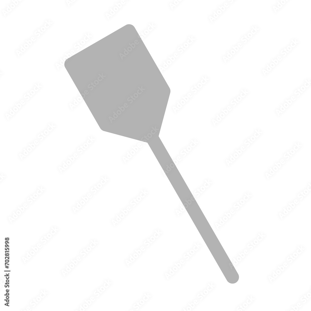 A silver metal spatula kitchen utensils for cooking A silver metal spatula kitchen utensils for cooking