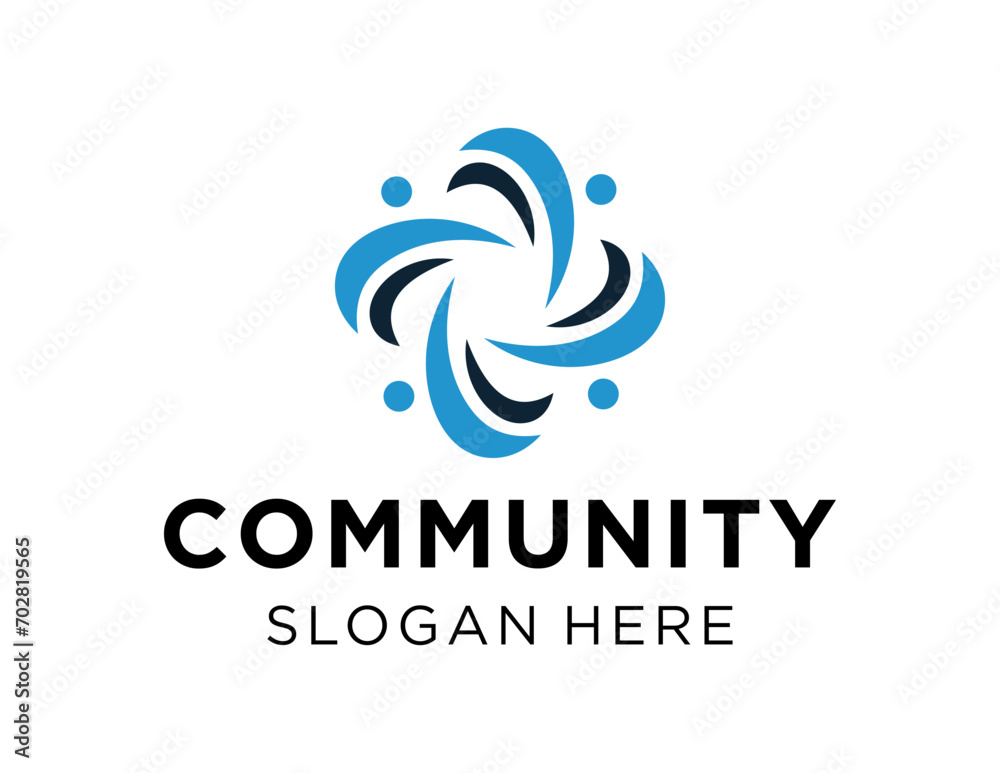 The logo design is about Community and was created using the Corel Draw 2018 application with a white background. The logo design is about Community and was created using the Corel Draw 2018 application with a white background.