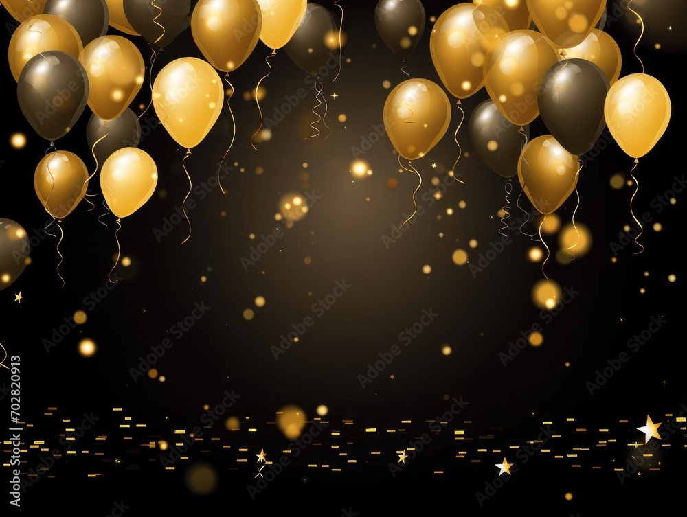 golden party balloons golden party balloons