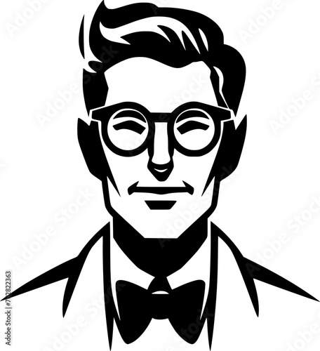 Teacher - High Quality Vector Logo - Vector illustration ideal for T-shirt graphic