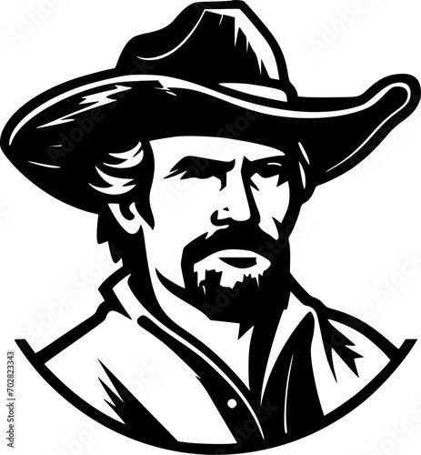 Western - High Quality Vector Logo - Vector illustration ideal for T-shirt graphic