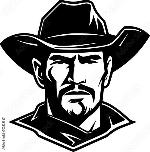 Western - High Quality Vector Logo - Vector illustration ideal for T-shirt graphic