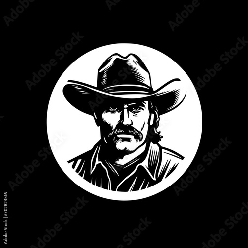 Western - High Quality Vector Logo - Vector illustration ideal for T-shirt graphic