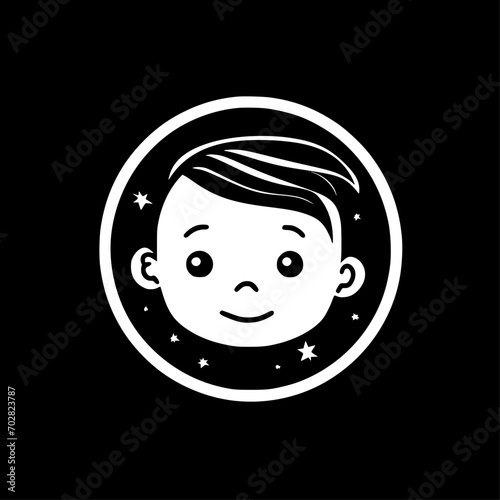Baby | Minimalist and Simple Silhouette - Vector illustration