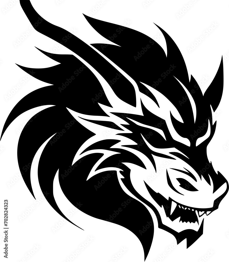 Dragon - High Quality Vector Logo - Vector illustration ideal for T-shirt graphic Dragon - High Quality Vector Logo - Vector illustration ideal for T-shirt graphic