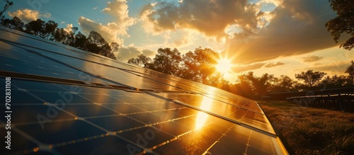 Install solar panels on the...