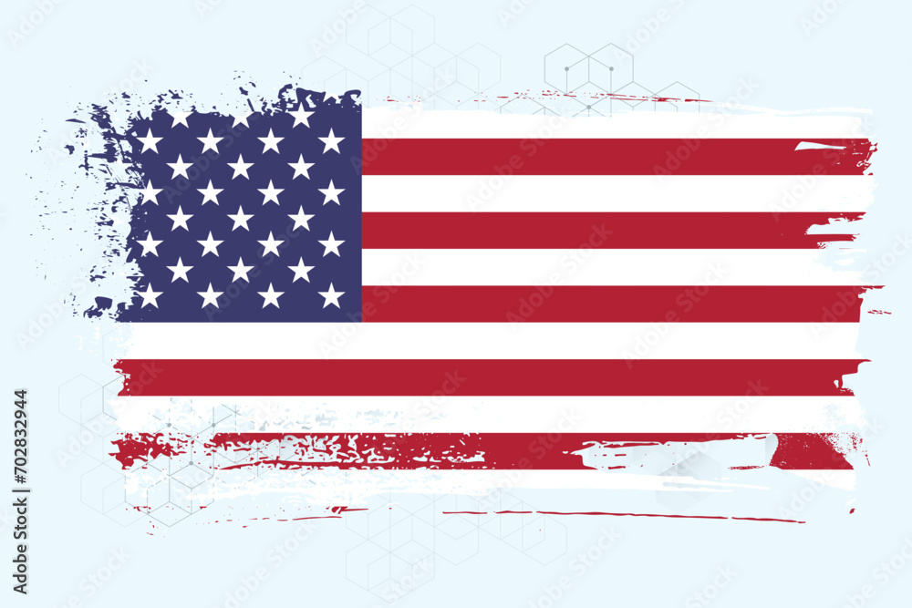 American Flag Silhouette, grunge USA flag set vector, grunge, flag, silhouette, independence, July, 4th of July, 4th July, flag silhouette