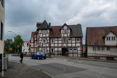 Frankenberg an der Eder, Hesse, Germany  - Old town scene photo