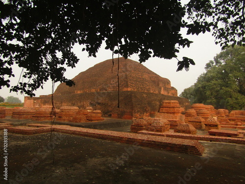 Nalanda Mahavihara Archaeological ruins Bihar Gaya History Ancient India University 