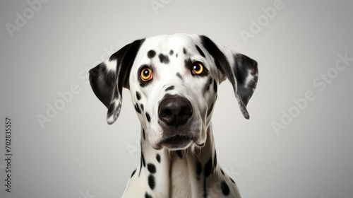 A dalmatian dog is looking at the camera © cac_tus