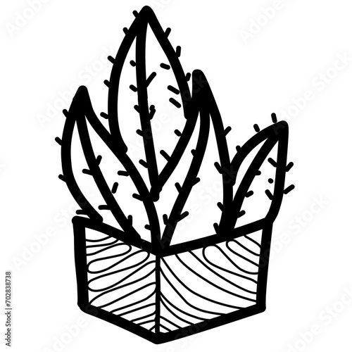 
ilustrasi kaktus yang digambar tangan. Ilustrasi Vektor. kaktus dengan bunga. Seperangkat kaktus. terisolasi pada latar belakang putih. sketsa garis besar kaktus. gambar kaktus. latar belakang seni 