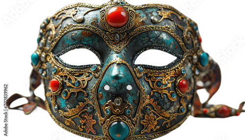 Carnival mask illustration, masquerade costume, Mardi Gras mask, decorative party accessory, celebration art, ornate Venetian mask, isolated transparent background, decorative carnival accessory