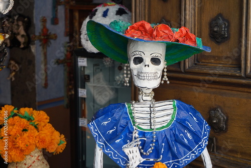 Day of the dead la catrina calavera in mexico