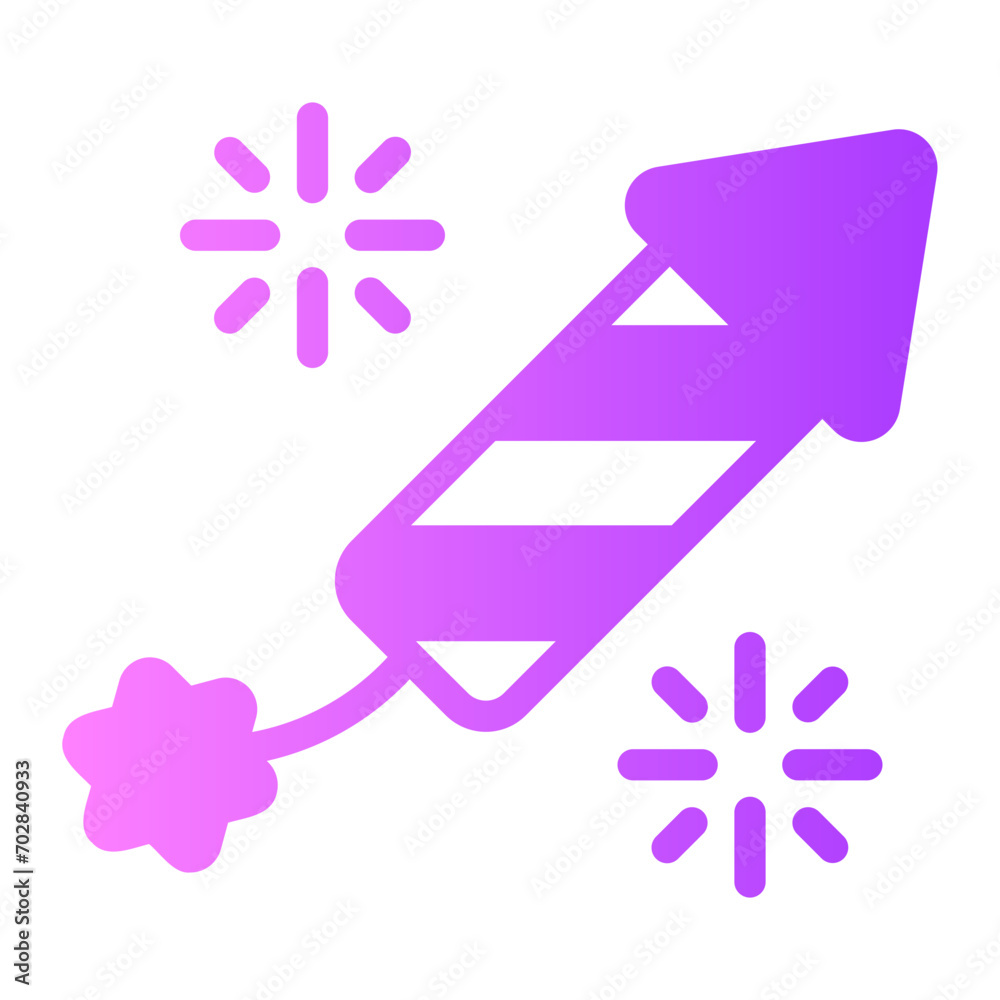 fireworks gradient icon fireworks gradient icon