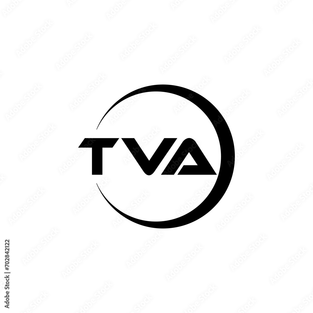 TVA letter logo design with white background in illustrator, cube logo, vector logo, modern alphabet font overlap style. calligraphy designs for logo, Poster, Invitation, etc. TVA letter logo design with white background in illustrator, cube logo, vector logo, modern alphabet font overlap style. calligraphy designs for logo, Poster, Invitation, etc.
