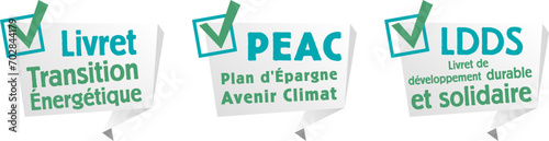 Livret d'épargne et de développement durable et solidaire, avenir climat, transition écologique 