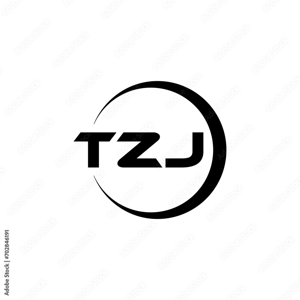 TZJ letter logo design with white background in illustrator, cube logo, vector logo, modern alphabet font overlap style. calligraphy designs for logo, Poster, Invitation, etc. TZJ letter logo design with white background in illustrator, cube logo, vector logo, modern alphabet font overlap style. calligraphy designs for logo, Poster, Invitation, etc.