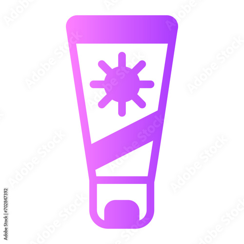 sunscreen gradient icon