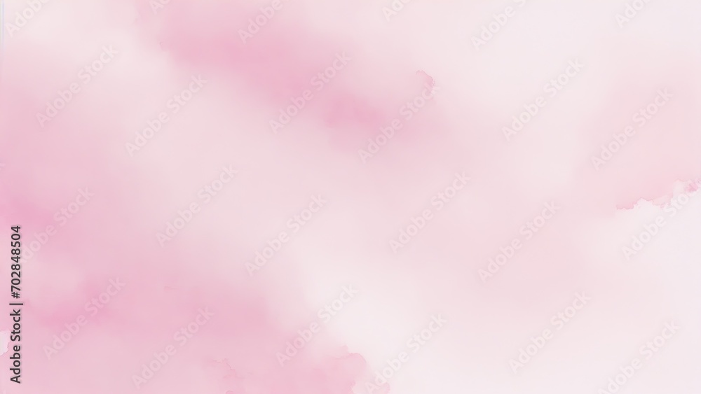 Pink Blush Watercolor Background