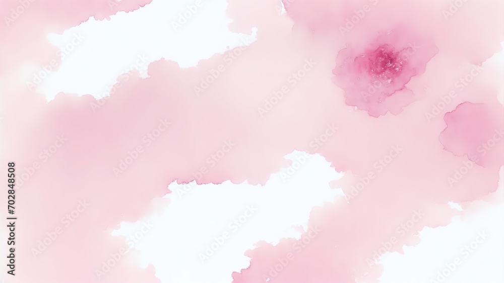 Obraz premium Pink Blush Watercolor Background