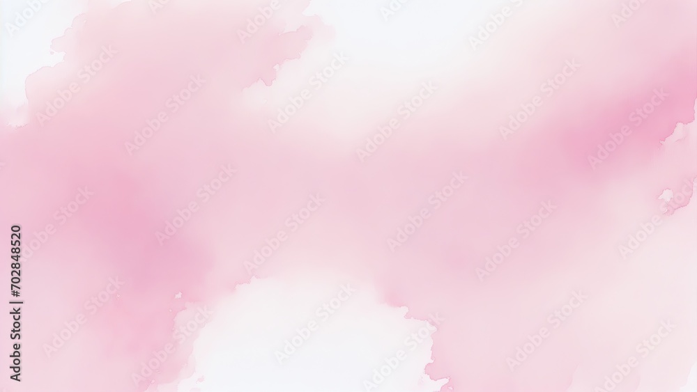 Obraz premium Pink Blush Watercolor Background