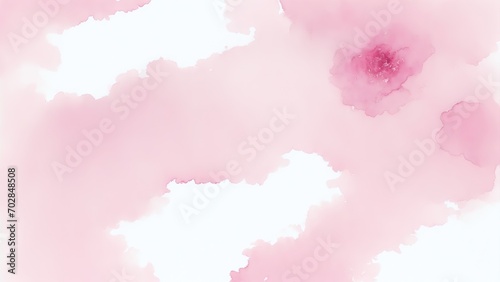 Pink Blush Watercolor Background