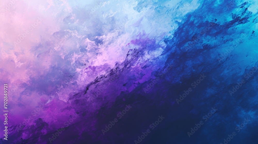 Background with abstract smoky pattern in purple and blue colors.