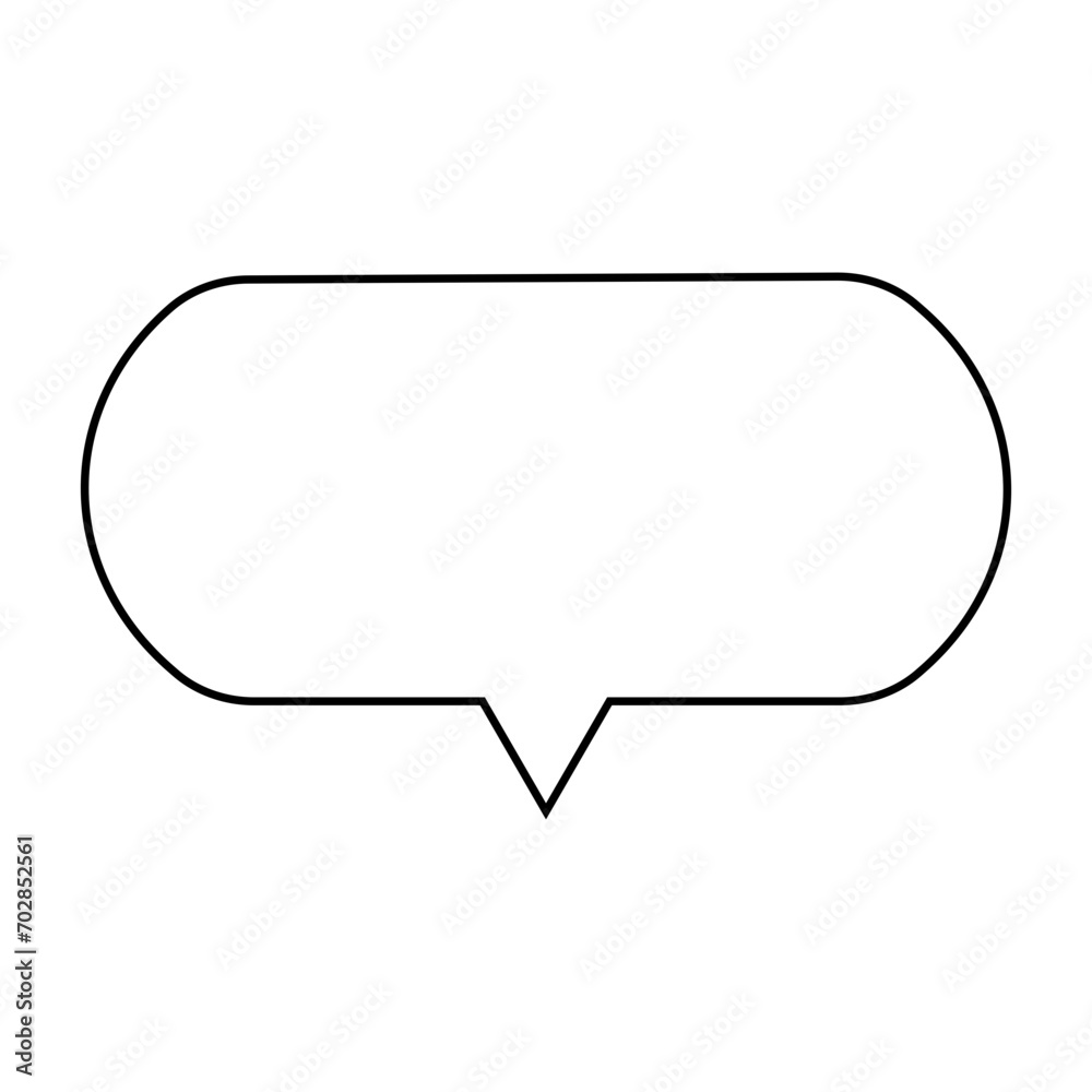 Simple Speech Bubble Simple Speech Bubble