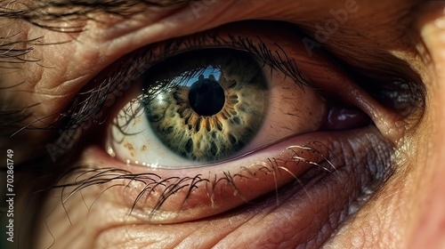 Every wrinkle tells a story, but the clarity in those eyes speaks volumes about the importance of vision care. photo