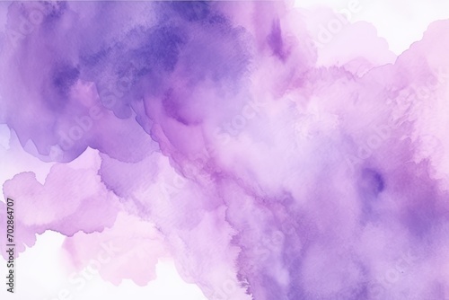 Violet watercolor abstract background