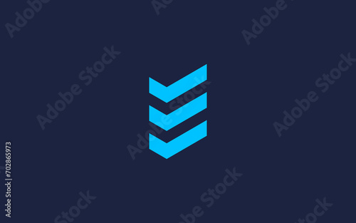 letter e with check logo icon design vector design template inspiration