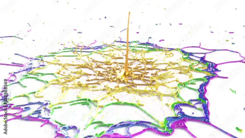 Color drop rainbow mix splash on white back super Color drop rainbow mix splash on white back super
