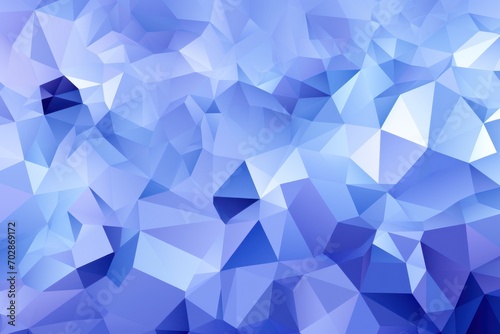 Vector abstract periwinkle, triangles background